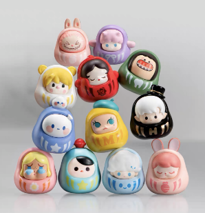 Popmart-daruma mini bean