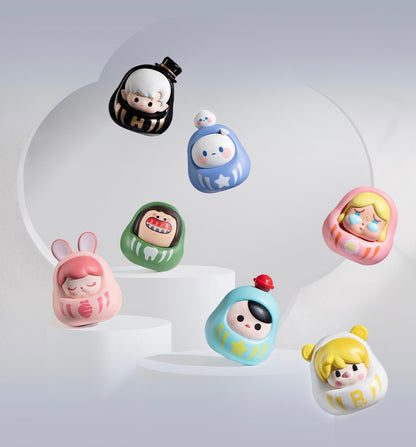 Popmart-daruma mini bean