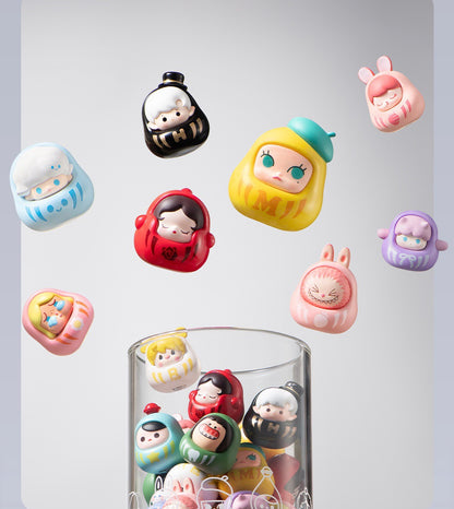 Popmart-daruma mini bean