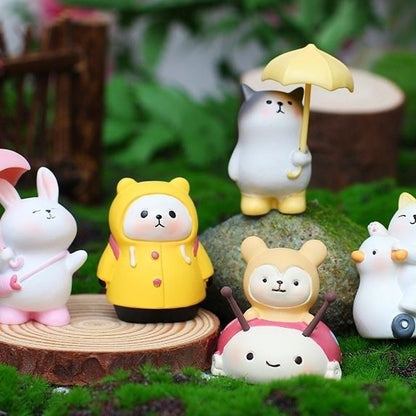 cuties in rainy day toy doll