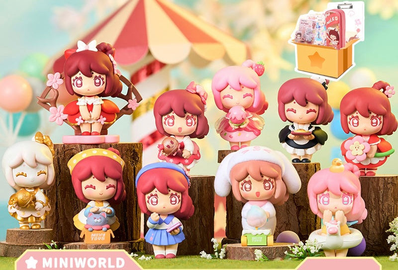 【Confirmed】Mini world hi huaxiaolou toy doll,confirmed,get secret and special color