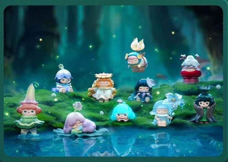 Pucky sleeping forest toy doll