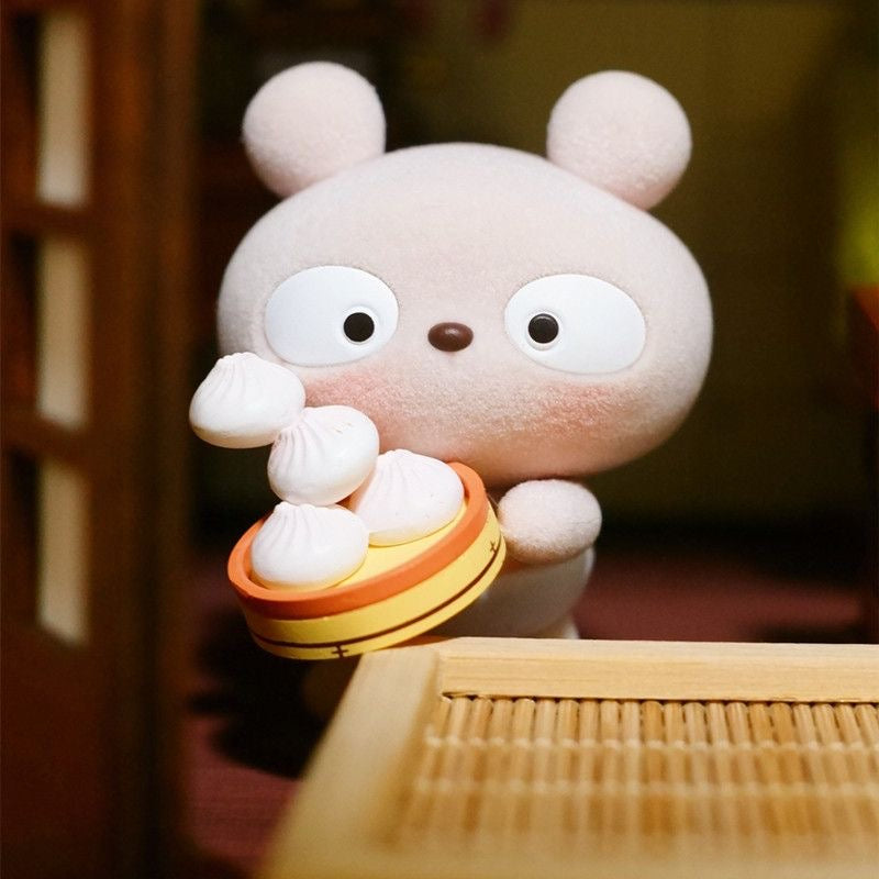 cold rabbit baby Chinese food toy doll