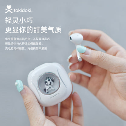 tokidoki bluetooth earphone with changing lights,include charging cable