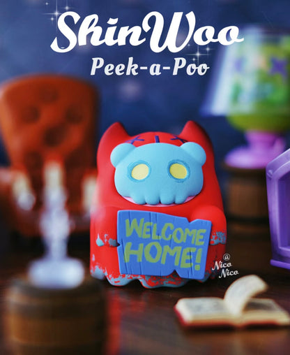 Shinwoo ghost bear house toy doll