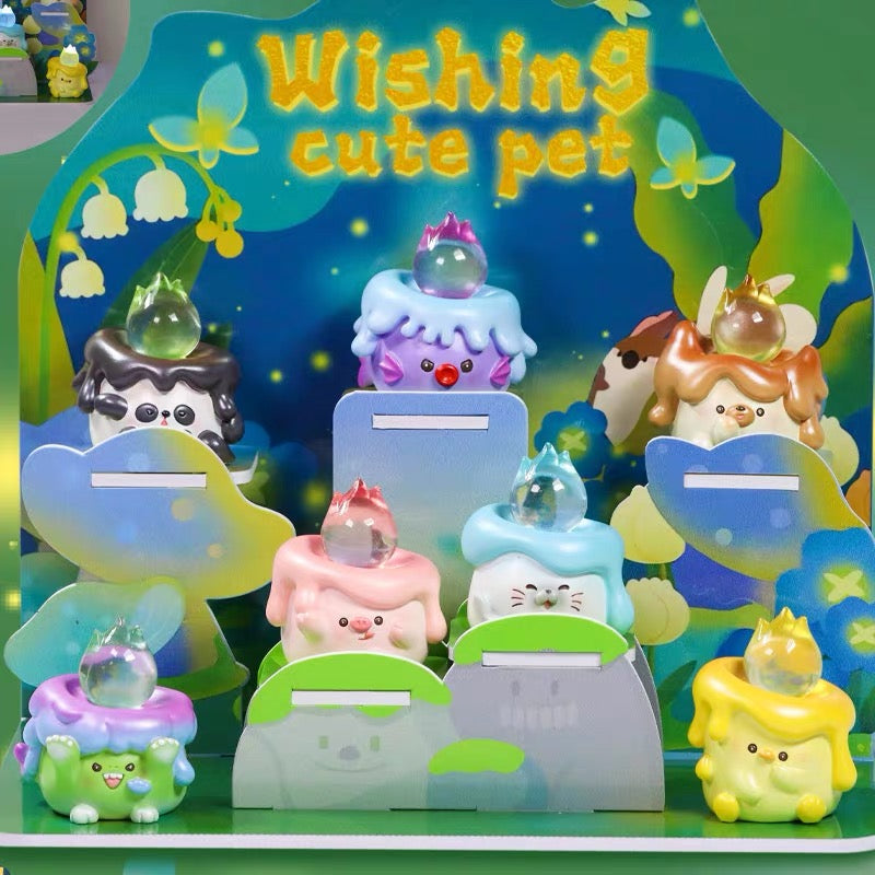 Wishing cute pet toy doll