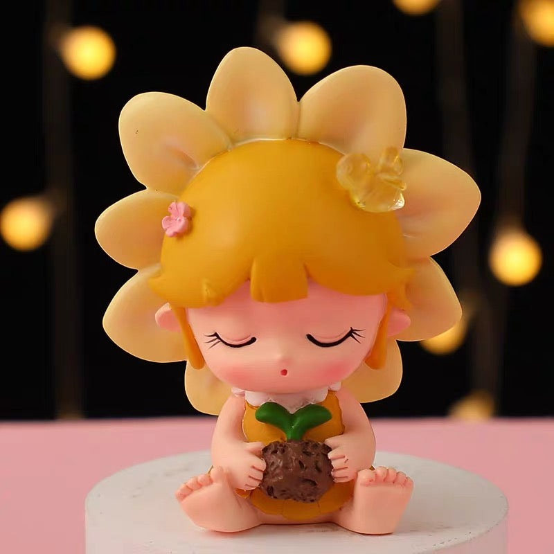 Sleeping forest toy doll