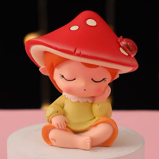 Sleeping forest toy doll