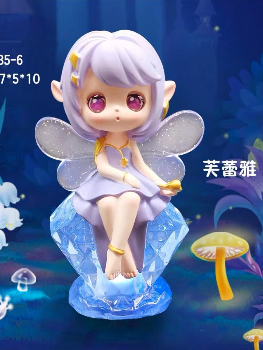 Shining light elf toy doll