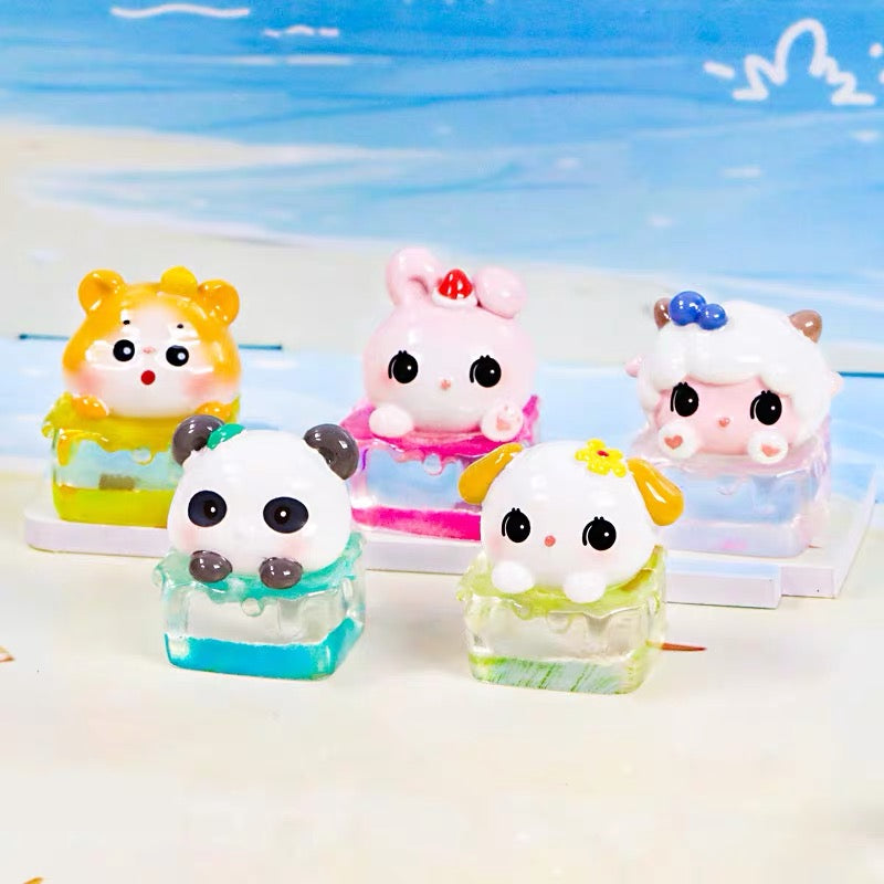 Colorful ice pet mini bean,resin material