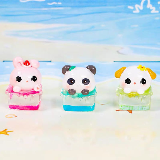 Colorful ice pet mini bean,resin material