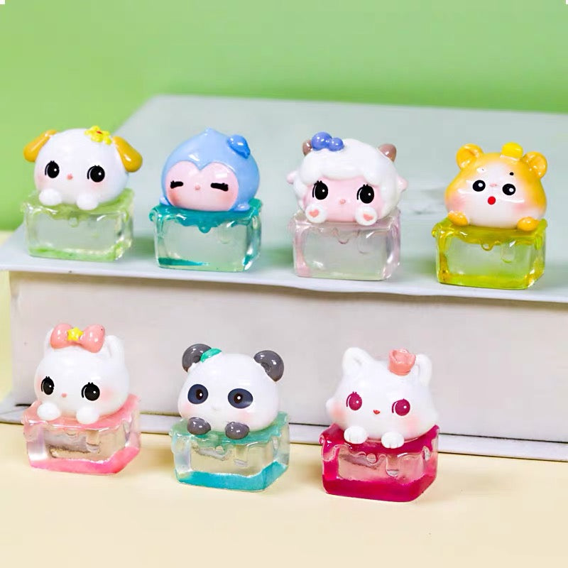 Colorful ice pet mini bean,resin material