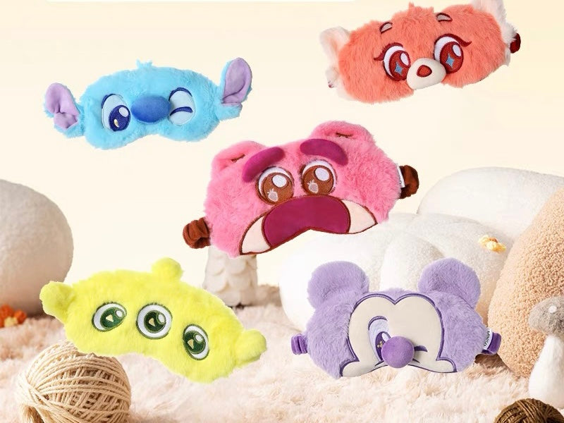 Disney fluffy eye mask,sleeping mask