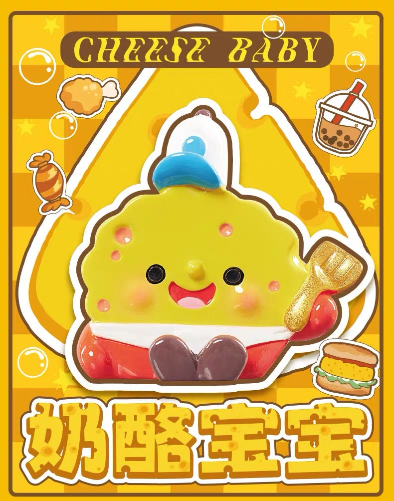 【SALE】Cheese baby figurine