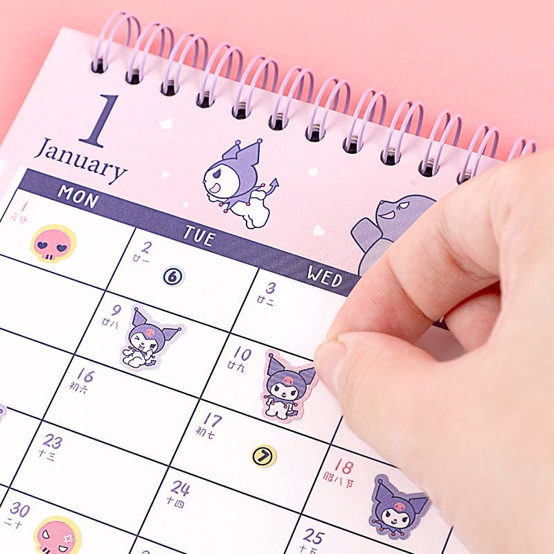 Sanrio Disney calendar