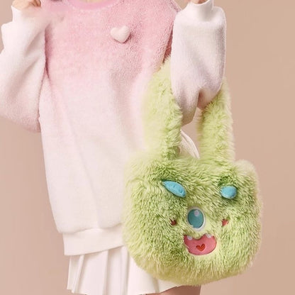 Monster fluffy bag,4 colors