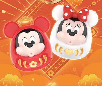 【SALE】Disney Mickey family daruma big size mini bean