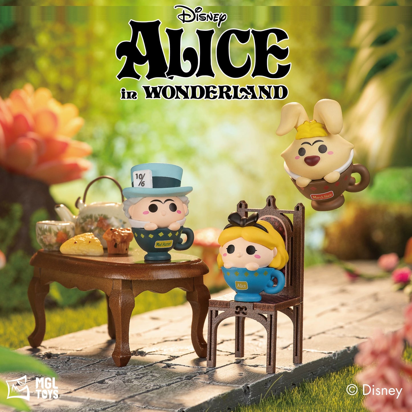 Disney Alice in wonderland mini bean,2 beans