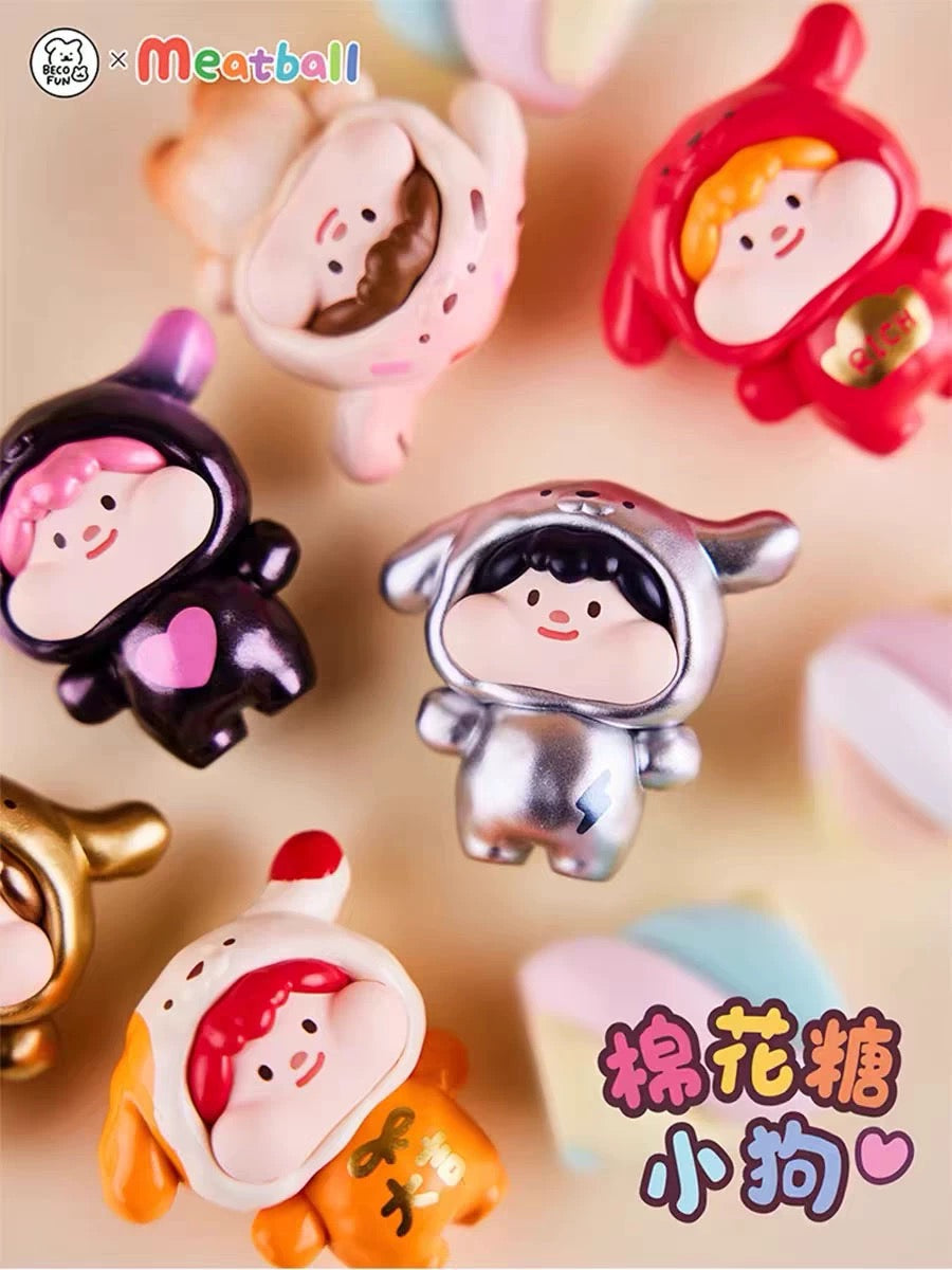 【SALE】Meatball marshmallow puppy mini bean,4 beans