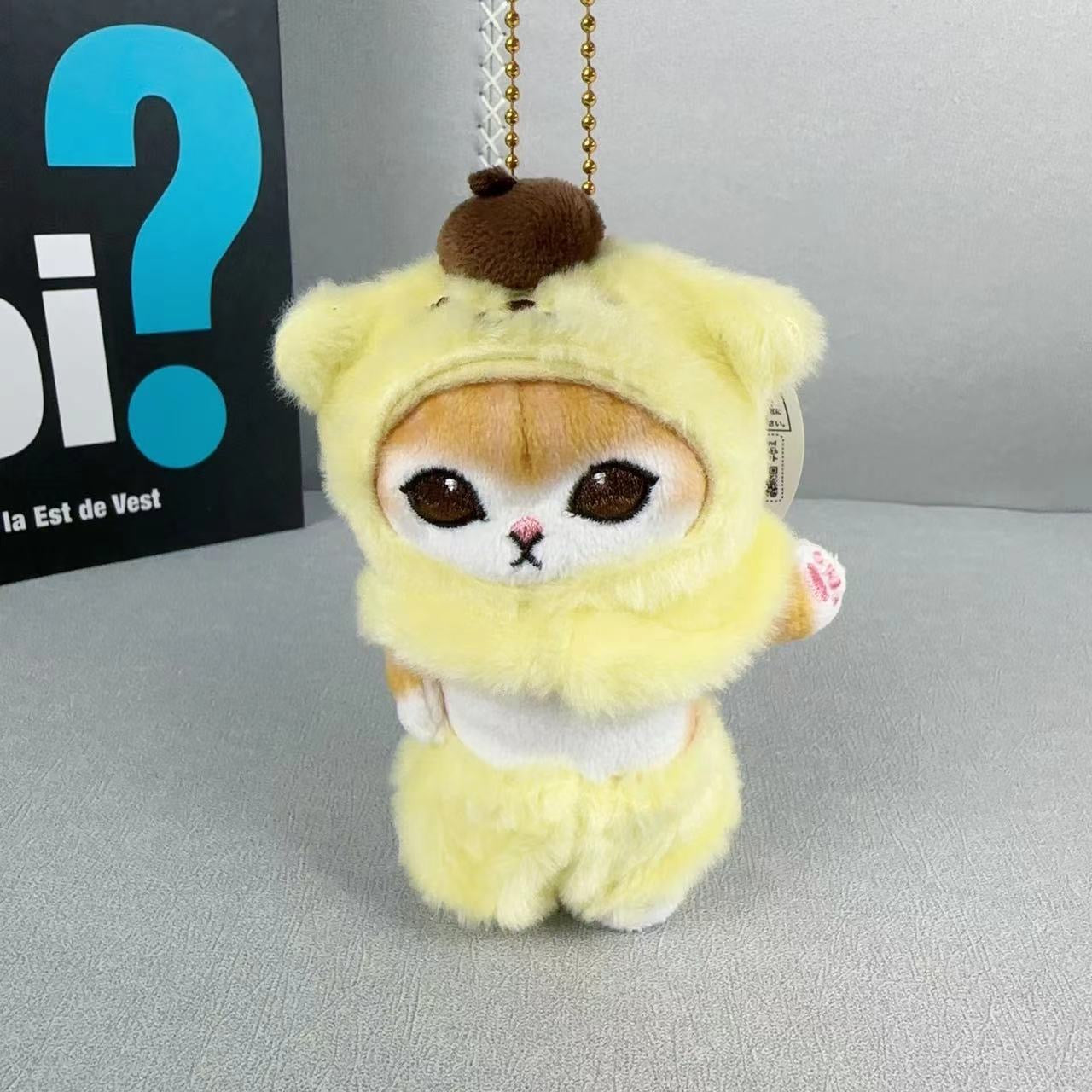 【PREORDER】Mofusand sanrio fluffy plush,keychain,pendant,12cm/15cm/20cm