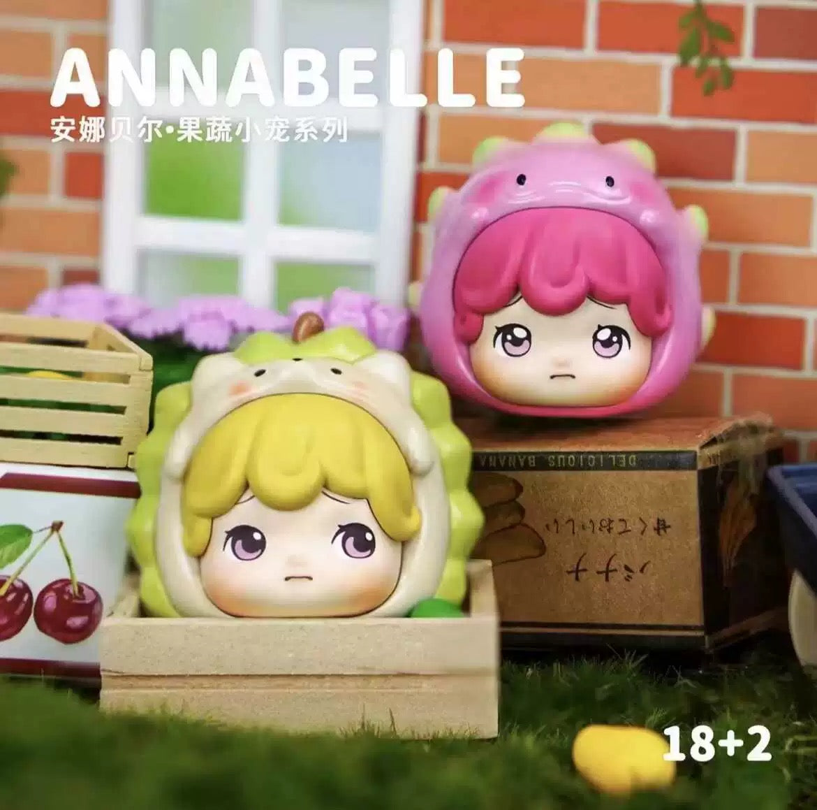 2 boxes Annabelle fruit and vegetable pet mini bean