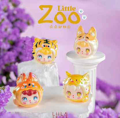 Liila little zoo mini bean,a clingy little cute,4 in 1 bag