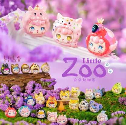 Liila little zoo mini bean,a clingy little cute,4 in 1 bag