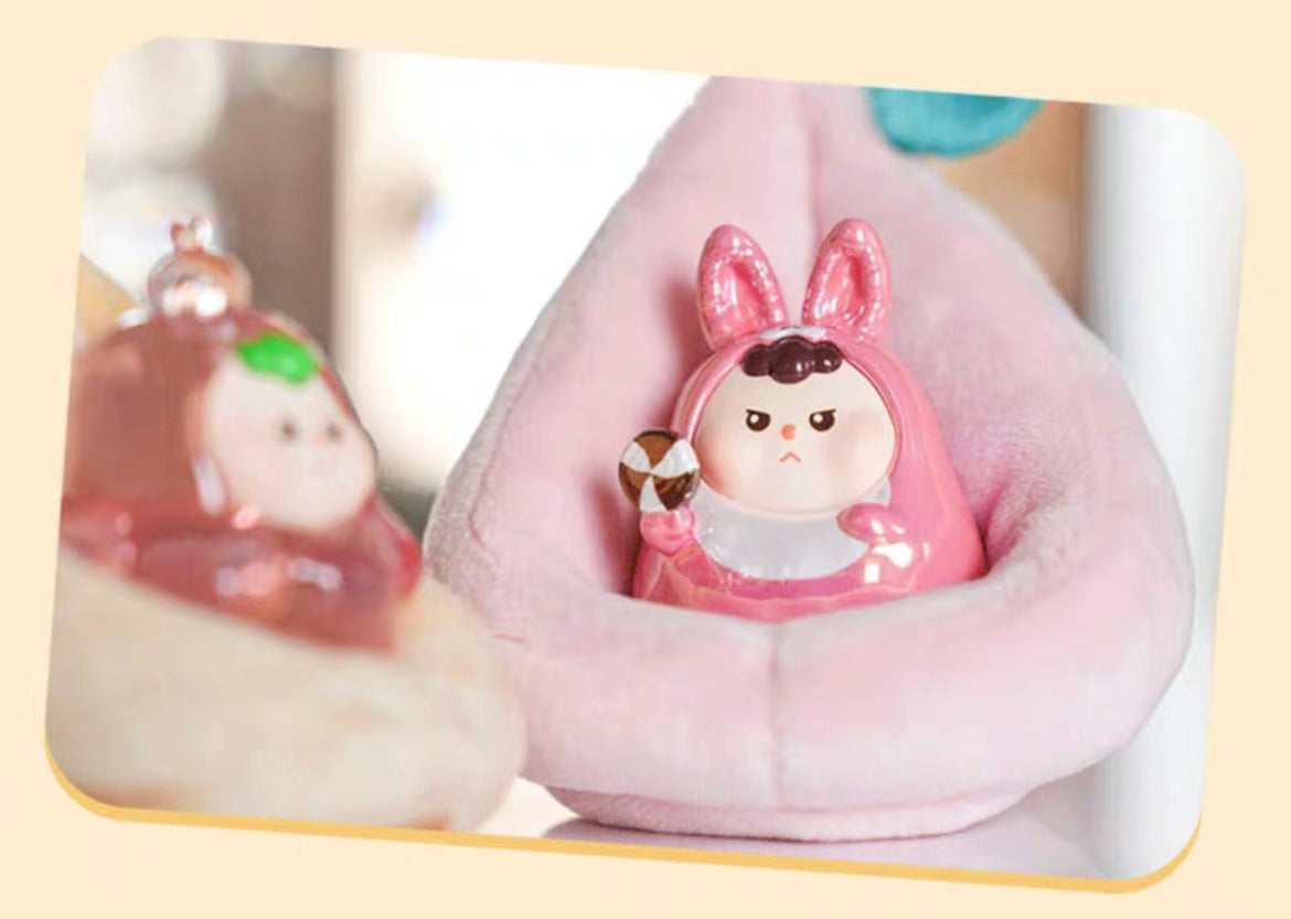 【NEW ARRIVAL-RESTOCK】Bonana Lying on the sofa mini bean,4 beans in 1 bag with 1 sofa-only sample left