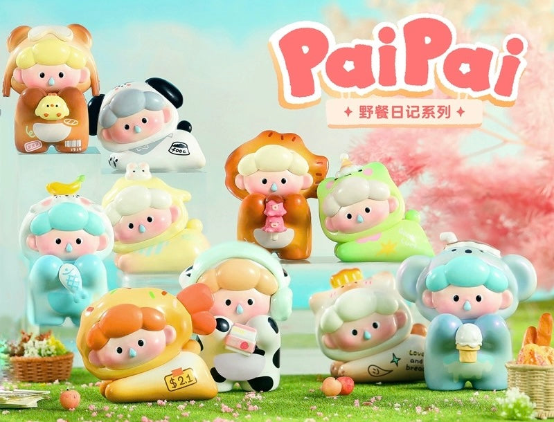 PaiPai picnic diary series,2 in 1 box