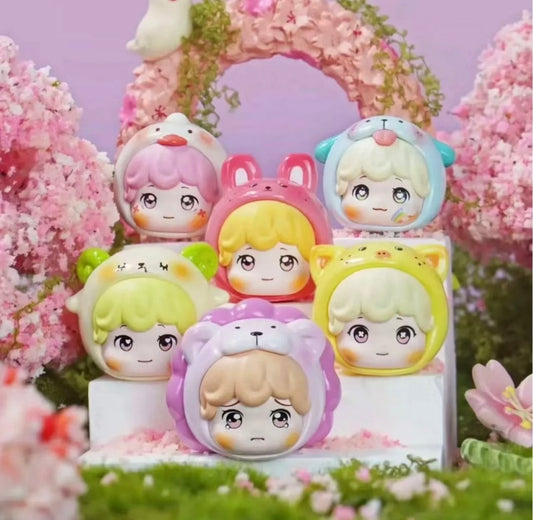 【NEW ARRIVAL】Annabelle Lovely Zoo Spring Sakura Season Mini Bean,4 In 1 Bag