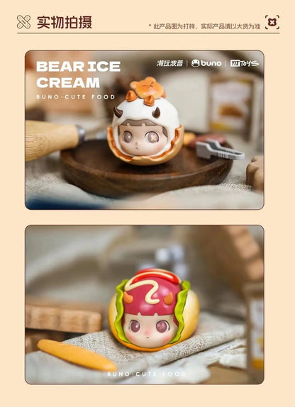 Buno Cute Food Series Mini Bean