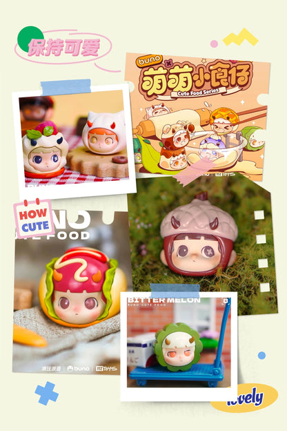 Buno Cute Food Series Mini Bean