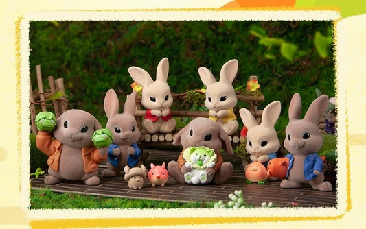 Peter Rabbit x Vegetables Fairy Plastic Model