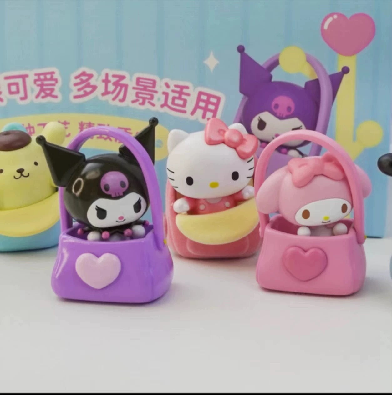 【NEW ARRIVAL】Sanrio Heartbeat Bag Mini Bean,3 Beans