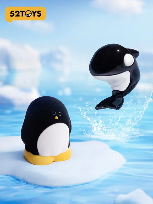 Rainbow Town-fuzzy penguin available