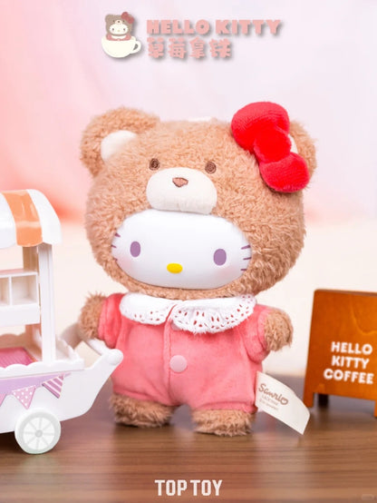 Sanrio Latte Baby Plush Doll-pompom available