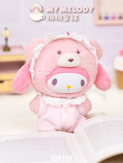 Sanrio Latte Baby Plush Doll-pompom available