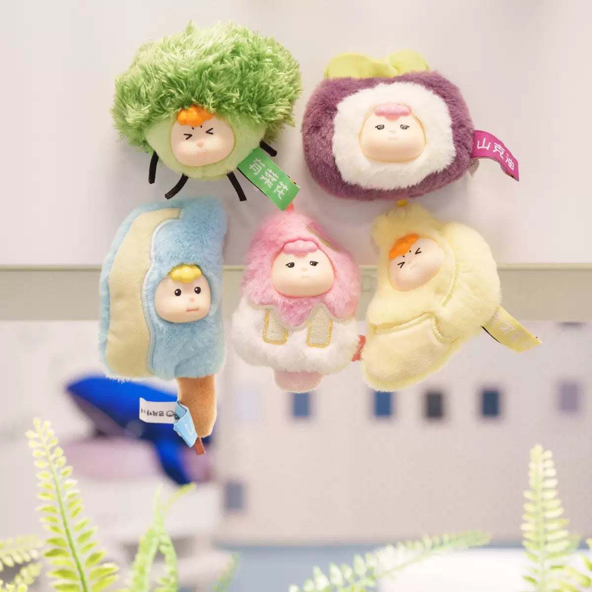 【NEW ARRIVAL】Friend Sheep Everything Has An Attitude Fluffy Magnet Mini Bean