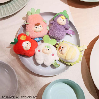 【NEW ARRIVAL】Friend Sheep Everything Has An Attitude Fluffy Magnet Mini Bean