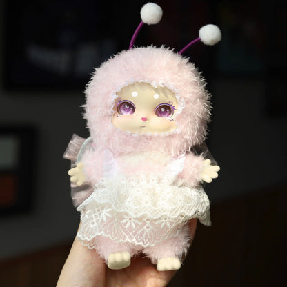 【NEW ARRIVAL】Lokki Nursery Rhyme Plush Doll V2-pink sample left