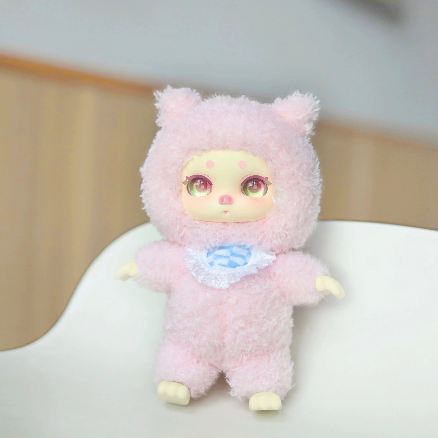 【NEW ARRIVAL】Lokki Nursery Rhyme Plush Doll V2-pink sample left