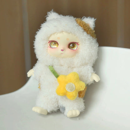 【NEW ARRIVAL】Lokki Nursery Rhyme Plush Doll V2-pink sample left