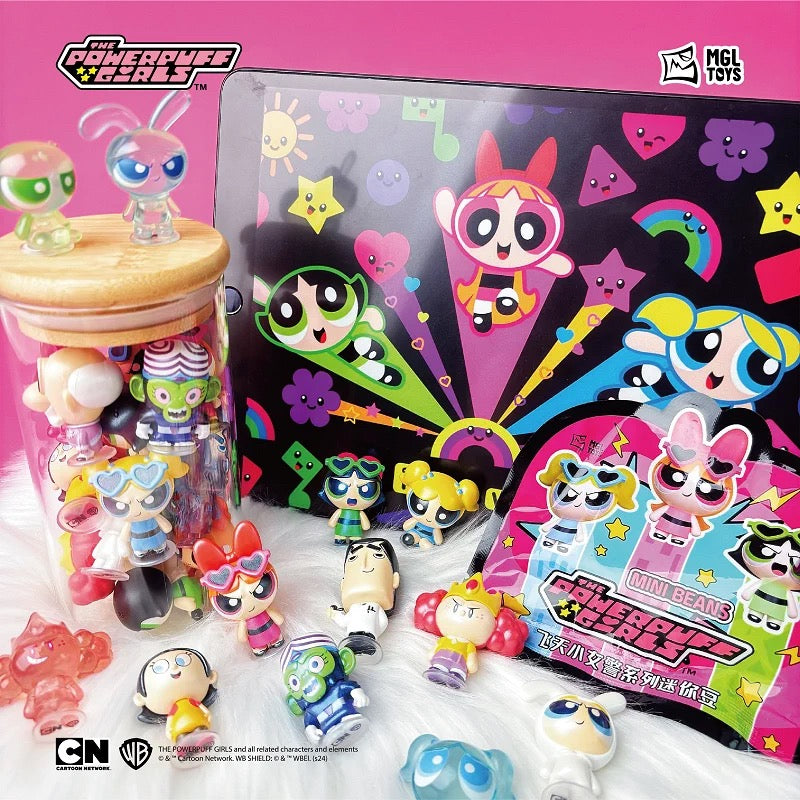 【NEW ARRIVAL】Powerpuff Girls Mini Bean Toy,3 In 1 Bag