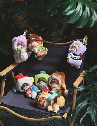 【NEW ARRIVAL】Wendy Garden Treasure Hunt Plush Doll,Mini Bean,Hanging Card Plush