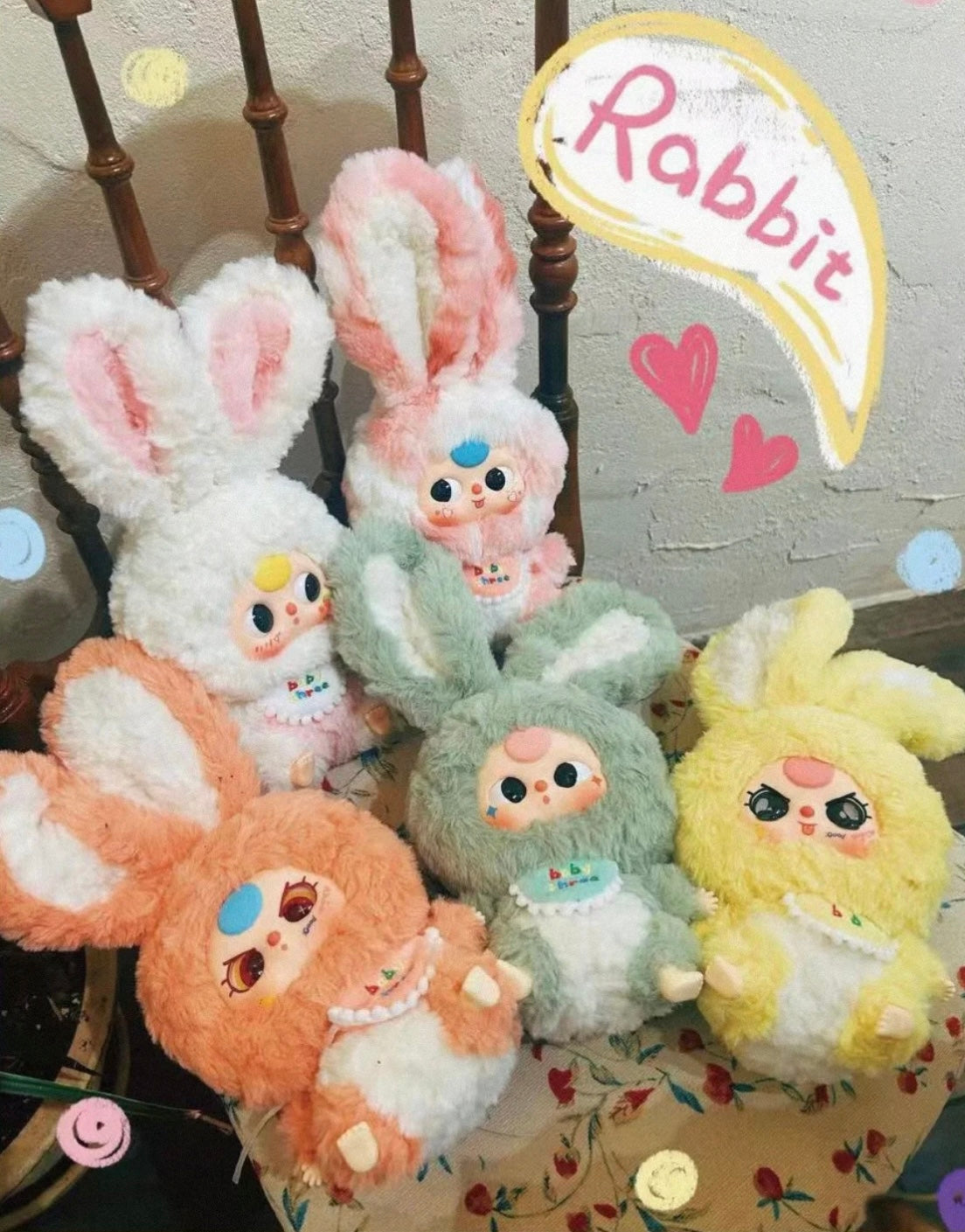 【NEW ARRIVAL】Baby 3 Lily Rabbit Town Plush Doll