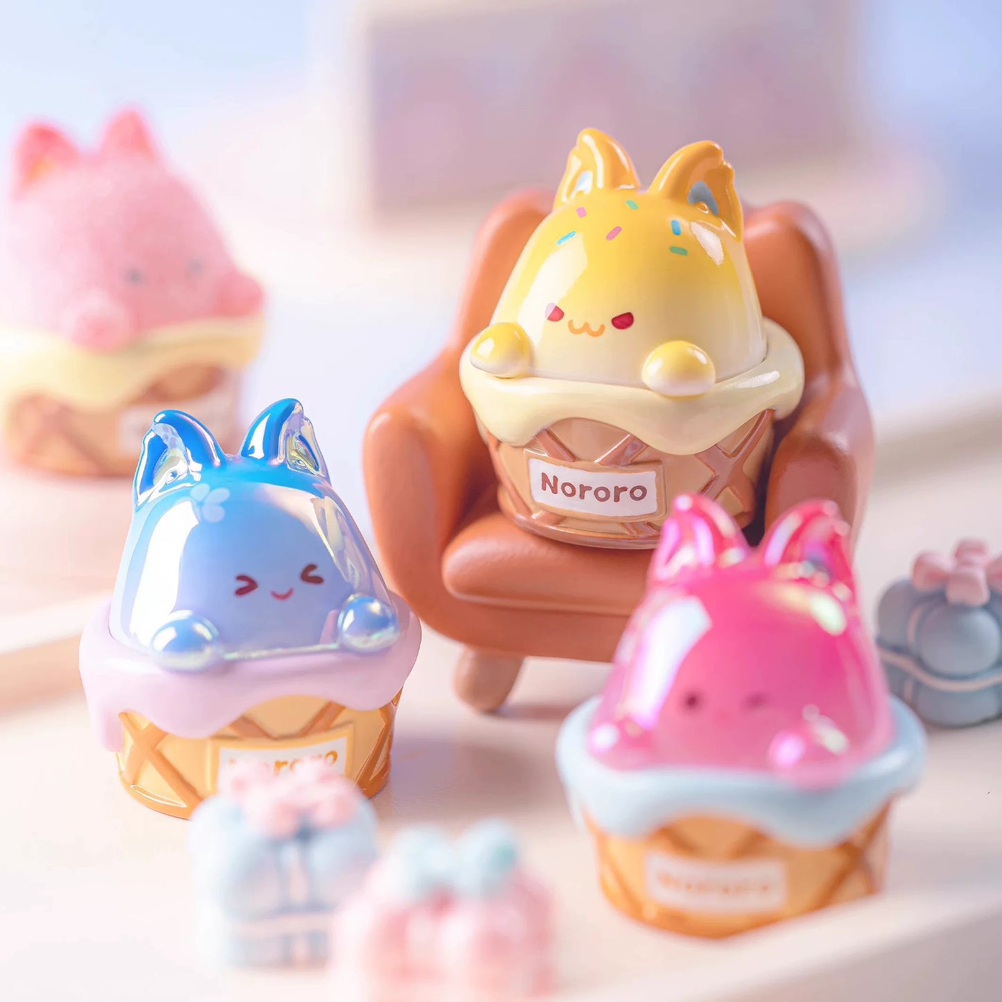 【NEW ARRIVAL】Nororo Sweet Fantasies 2.0 Mini Bean Toy,4 In 1 Bag