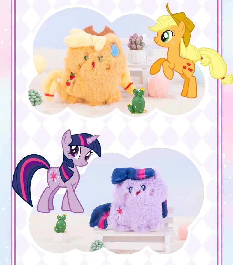 【NEW ARRIVAL】My Little Pony fluffy Mini Bean Toy,2 bags