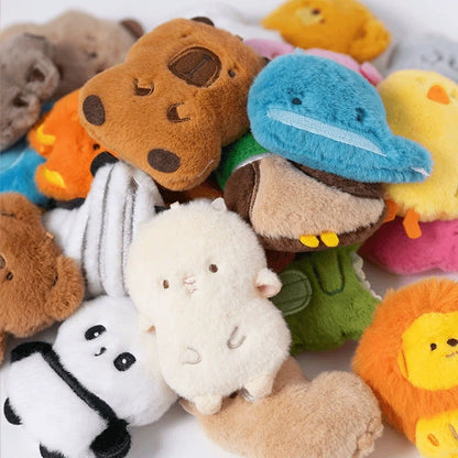 【NEW ARRIVAL】3 bags MoMo Family Zoo Fluffy Magnet Mini Bean Plush