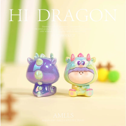 【NEW ARRIVAL】Amlls Dragon Mini Bean Toy V2,5 In 1 Bag