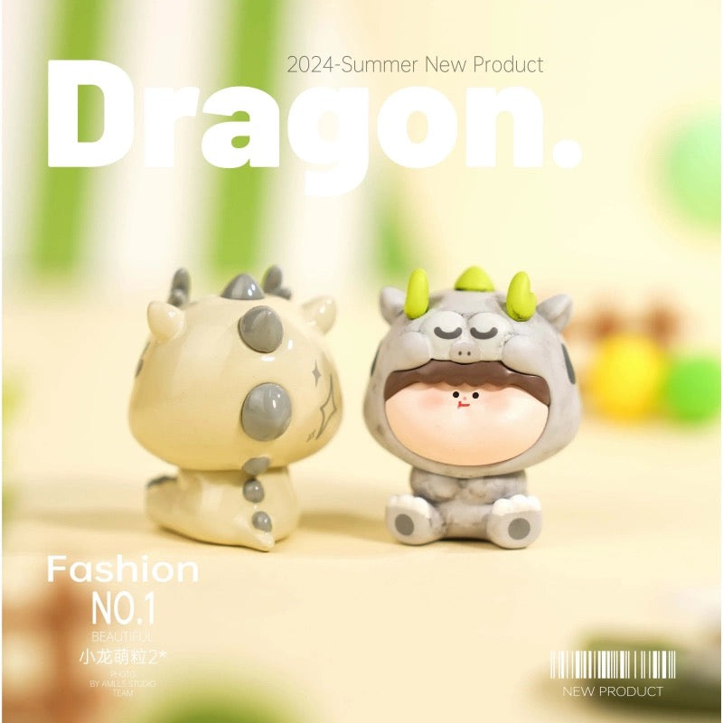 【NEW ARRIVAL】Amlls Dragon Mini Bean Toy V2,5 In 1 Bag